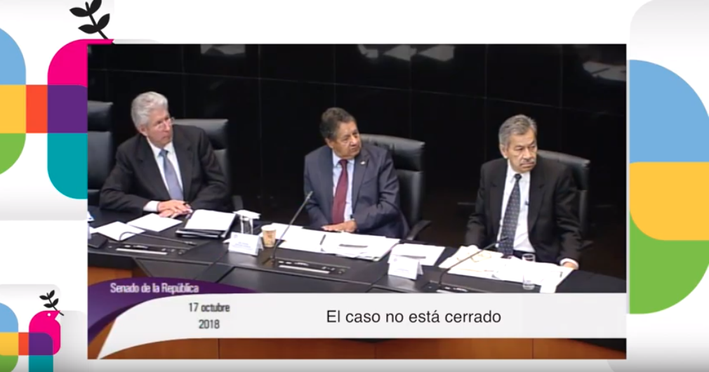 Comparecencia de Gerardo Ruíz Esparza en el Senado