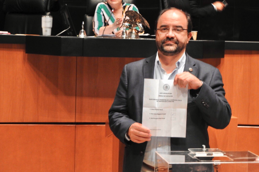 Voto transparente para ministra de SCJN