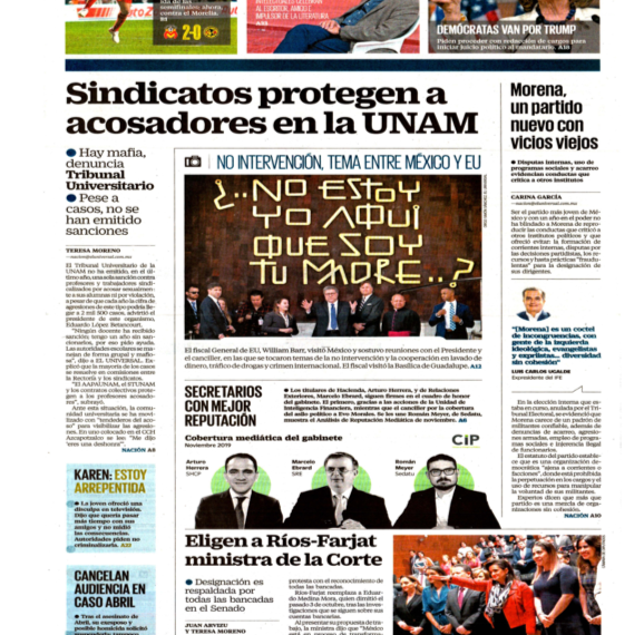 UNIVERSAL Sindicatos protegen a acosadores en la UNAM