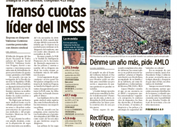 REFORMA Dénme  1 año más, pide AMLO