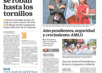 UNIVERSAL Aún pendientes seguridad y crecimiento