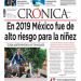 En 2019 México fue de alto riesgo para la niñez