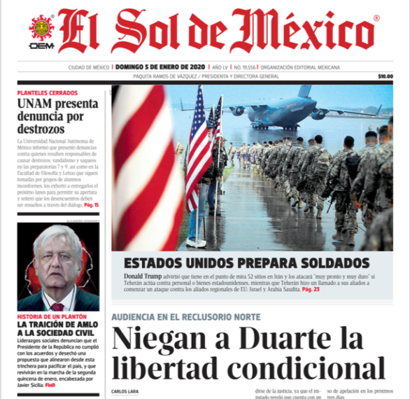 Niegan a Duarte libertad condicional