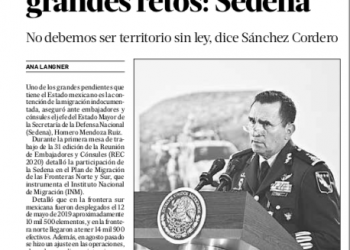 Sedena busca contener el flujo de migrantes en 2020