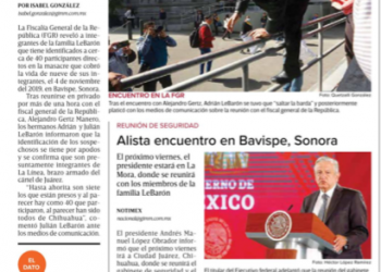 Involucrados 40 en ataque a la familia LeBarón