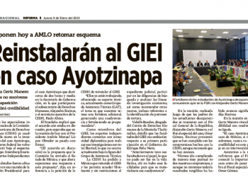Reinstalarán al GIEI en caso Ayotzinapa