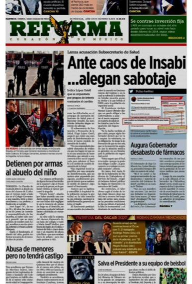 Ante caos en Insabi, alegan sabotaje