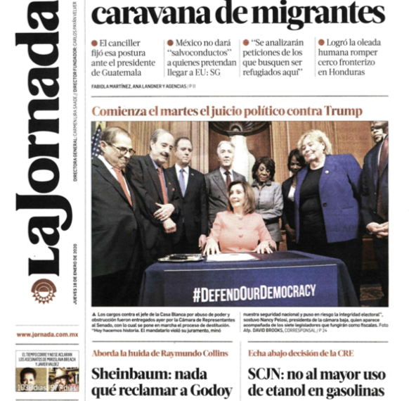 Ebrad: Impediremos el paso de la nueva caravana migrante