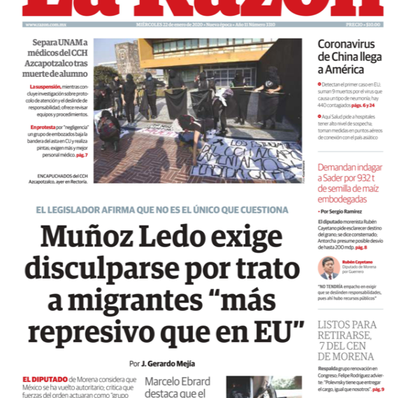 Legislador exige disculparse por trato a migrantes “más represivo que en EU”