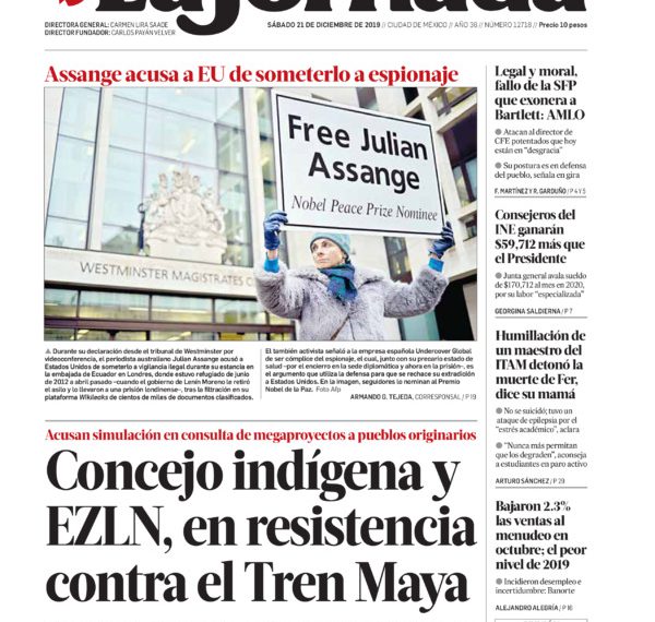 Consejo indígena y EZLN, en resistencia contra el Tren Maya