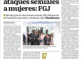 Aumentaron 19% ataques sexuales a mujeres: FGJ
