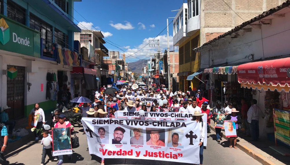 Concluye la Caminata por la Verdad, la Justicia y la Paz en Chilapa