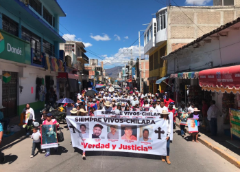 Concluye la Caminata por la Verdad, la Justicia y la Paz en Chilapa