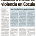 Alcanza a menores violencia en Cocula