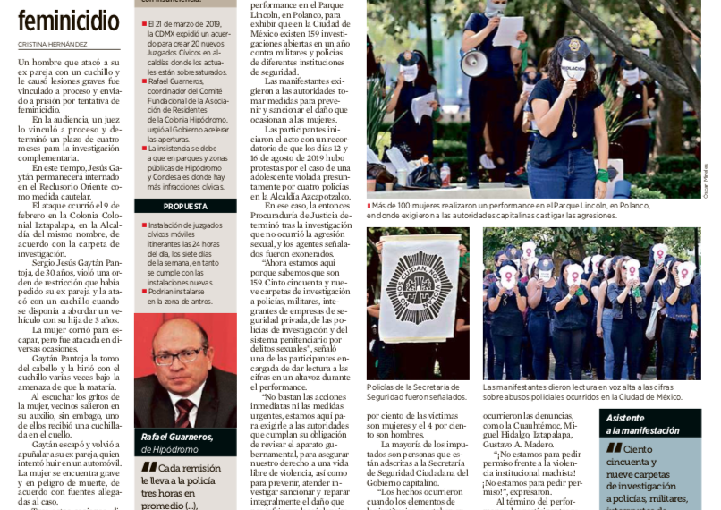 Hartazgo: urgen frenar delitos de policías