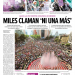 Miles claman “Ni una más”
