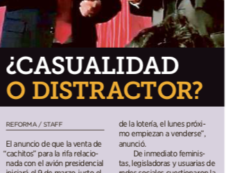 ¿Casualidad o distractor?