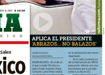 Aplica AMLO “abrazos…no balazos” a madre del Chapo (en plena crisis de COVID-19)