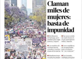 Claman miles de mujeres: basta de impunidad