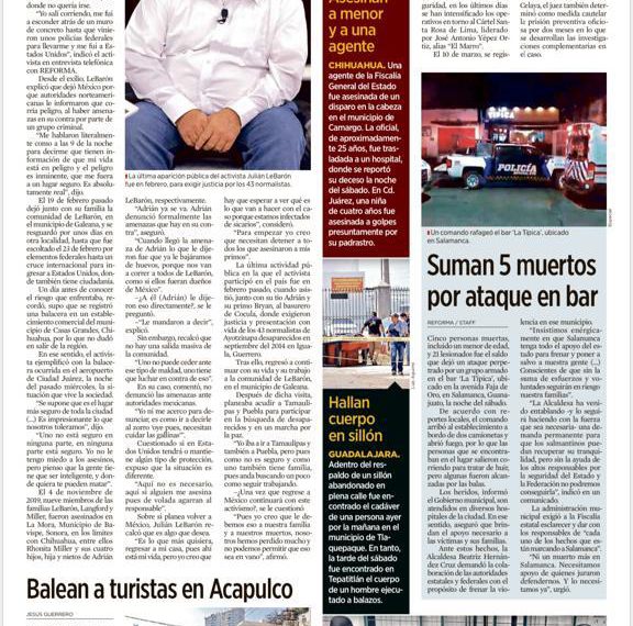 Tras amenazas, salí corriendo: Julián Lebarón