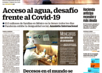 Acceso al agua, desafío frente al COVID-19