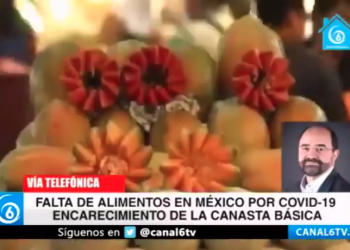 Falta de alimentos en México por COVID-19, encarecimiento de la canasta básica