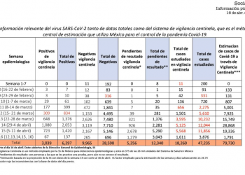 Inconsistencias en los datos oficiales de los avances de la pandemia Covid-19