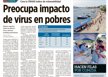 Preocupa impacto de virus en pobres