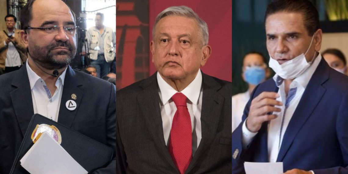 Álvarez Icaza y Aureoles llaman a una reforma política tras acotar la pandemia