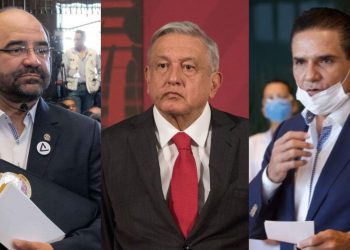 Álvarez Icaza y Aureoles llaman a una reforma política tras acotar la pandemia