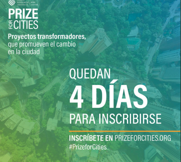 Los cambios urbanos transformadores y sostenibles pueden ser premiados en esta convocatoria