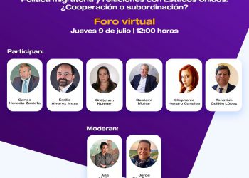 9 de julio  – Política migratoria y relaciones con E.U. , ¿cooperación o subordinación?