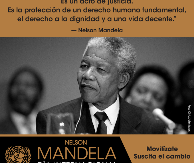 Día de Mandela: Hacer frente a la desigualdad, uno nuevo contrato social para una nueva era