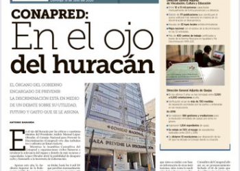CONAPRED en el ojo del huracán