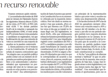 Mentir, un recurso renovable