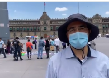 Acompañamos a las familias de personas desaparecidas en la Caminata al Zócalo capitalino