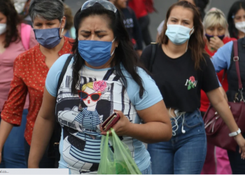 México registra nuevo máximo de 9 mil 556 casos de Covid-19 en un día