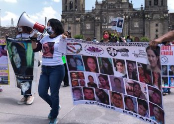 Familias de desaparecidos, decepcionadas con AMLO, marcharán en el Zócalo todos los meses
