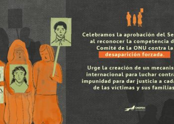 ONU celebra la aprobación del Senado para reconocer la competencia del Comité contra la Desaparición Forzada