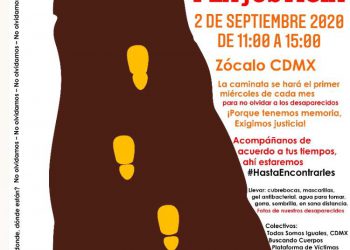 Segunda Caminata de las familias de las personas desaparecidas