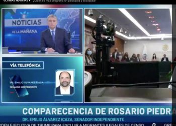 Sobre la reunión de trabajo de la titular de la CNDH, Rosario Piedra, en el Senado de la República