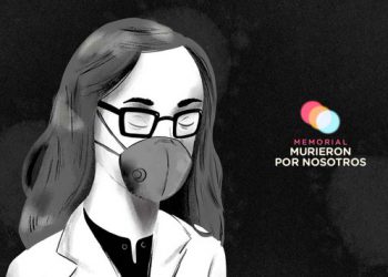 Memorial para honrar a las y los trabajadores de la salud