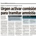 La Comisión de Amnistías no ha sesionado en 6 meses #AmnistíaYa