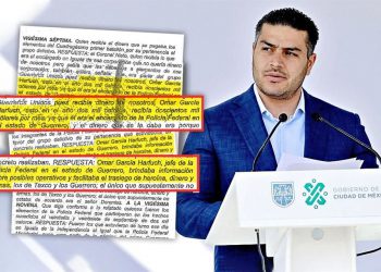 Salpican a Harfuch en pagos del narco.