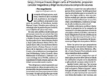 Piden a la 4T regular estrategia contra Covid