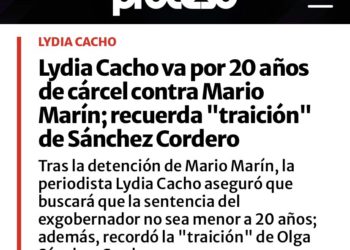 Lydia Cacho va por 20 años de cárcel contra Mario Marín