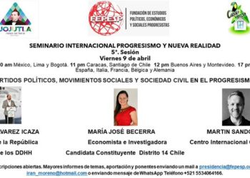 “Partidos Políticos, Movimientos Sociales y Sociedad Civil en el Progresismo”.