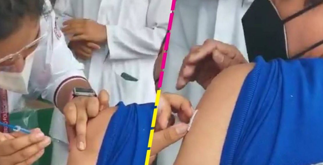 Engañan a adulto mayor y fingen vacunarlo en CDMX