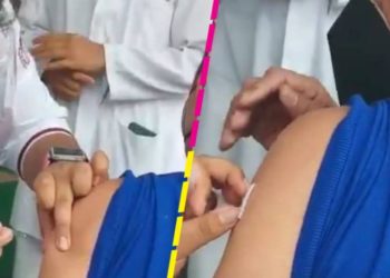 Engañan a adulto mayor y fingen vacunarlo en CDMX