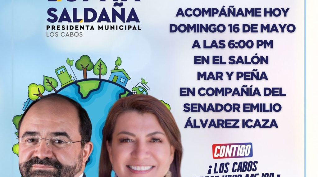 Con Lupita Saldaña, por una agenda ciudadana en #LosCabos